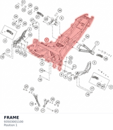 Diagram preview: FRAME (93503001100)
