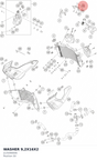 Diagram preview: WASHER 9,2X16X2 (J125090006)