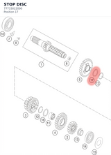 Diagram preview: STOP DISC (77733022000)