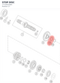 Diagram preview: STOP DISC (77733022000)