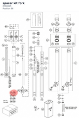 Diagram preview: spacer kit fork (RP80005)