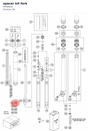 Diagram preview: spacer kit fork (RP80005)
