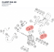 Diagram preview: CLAMP DIA 60 (93805058100)
