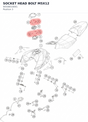 Diagram preview: SOCKET HEAD BOLT M5X12 (90508018001)
