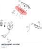 Diagram preview: INSTRUMENT SUPPORT (61914062000)