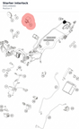 Diagram preview: Starter interlock (93011096000)