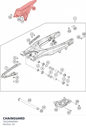 Diagram preview: CHAINGUARD (78104060000)