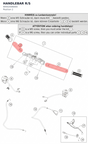 Diagram preview: HANDLEBAR R/S (90502006000)