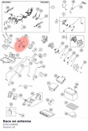 Diagram preview: Race on antenna (61911168000)