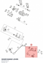 Diagram preview: GEARCHANGE LEVER (90134031233)