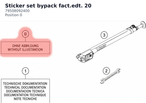 Diagram preview: Sticker set bypack fact.edt. 20 (79508092400)
