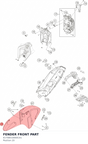 Diagram preview: FENDER FRONT PART (61708010000CA1)