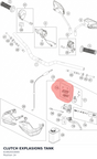 Diagram preview: CLUTCH EXPLASIONS TANK (61902033000)