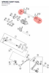 Diagram preview: SPRING SHIFT RAIL (90234039000)