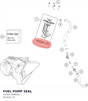 Diagram preview: FUEL PUMP SEAL (A46007088050)