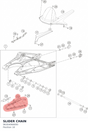 Diagram preview: SLIDER CHAIN (96304066000)