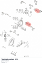 Diagram preview: Toothed washer, M10 (J06797100183)