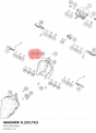 Diagram preview: WASHER 9.2X17X2 (93014007000)