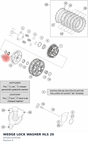 Diagram preview: WEDGE LOCK WASHER HLS 20 (0252012103100)