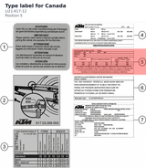 Diagram preview: Type label for Canada (LI21-617-12)