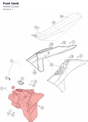 Diagram preview: Fuel tank (A49007213000)