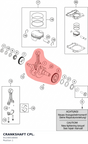 Diagram preview: CRANKSHAFT CPL. (91230018000)