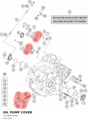 Diagram preview: OIL PUMP COVER (75038003100)