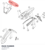 Diagram preview: MASK RUBBER (78108003000)
