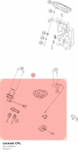 Diagram preview: Lockset CPL. (64111066044)