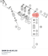 Diagram preview: SHIM D=8,9/2,32 (C77036035232)