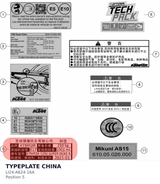 Diagram preview: TYPEPLATE CHINA (LI24-A624-16A)