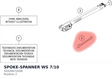 Diagram preview: SPOKE-SPANNER WS 7/10 (50329072000)