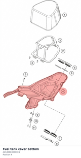 Diagram preview: Fuel tank cover bottom (A65308830010C1)