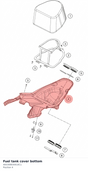 Diagram preview: Fuel tank cover bottom (A65308830010C1)