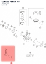 Diagram preview: CONROD REPAIR KIT (79230015144)