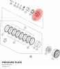 Diagram preview: PRESSURE PLATE (90232003000)