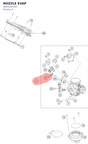 Diagram preview: NOZZLE EVAP (90641801001)