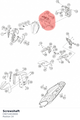 Diagram preview: Screwshaft (C90714019000)