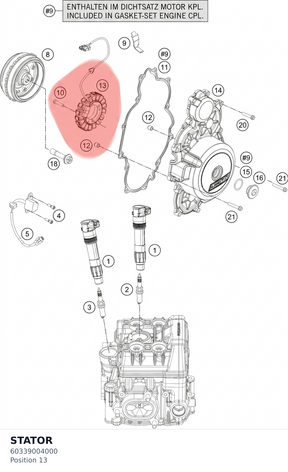 Diagram preview: STATOR (60339004000)