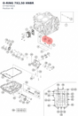 Diagram preview: O-RING 7X2,50 HNBR (0770070025)
