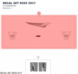 Diagram preview: DECAL SET 85SX            2017 (47108099300)