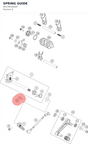 Diagram preview: SPRING GUIDE (90134016000)