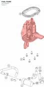 Diagram preview: FUEL PUMP (90107088000)