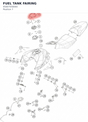 Diagram preview: FUEL TANK FAIRING (95807058000)