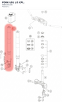 Diagram preview: FORK LEG L/S CPL. (90801001100)