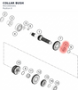 Diagram preview: COLLAR BUSH (90233005001)