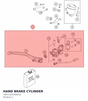 Diagram preview: HAND BRAKE CYLINDER (7601310100030)