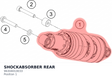 Diagram preview: SHOCKABSORBER REAR (96304010033)