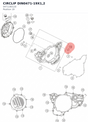Diagram preview: CIRCLIP DIN0471-19X1,2 (0471190120)