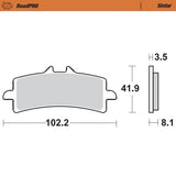 MotoMaster Sinter bremseklosser KTM Super Duke + flere (1 sett per kalipper)